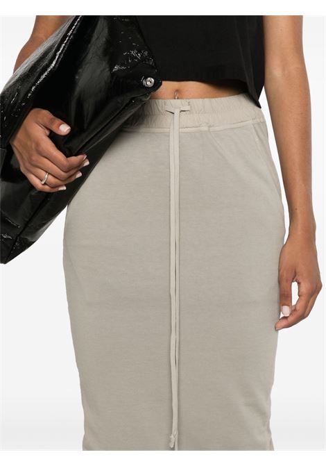 Grey Pull On Pillar maxi skirt Rick Owens Drkshdw - women RICK OWENS DRKSHDW | DS02D2332RIG08